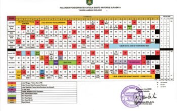 KALENDER PENDIDIKAN 2026-2027 KALENDER PENDIDIKAN 2026-2027